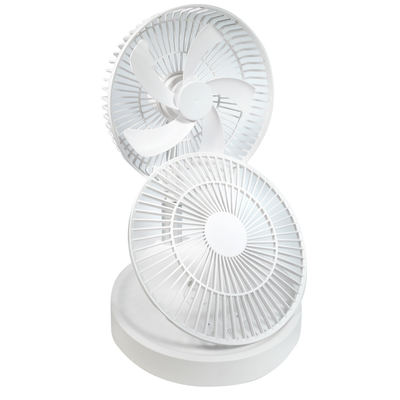 Vertical Portable Foldable Fan USB Rechargeable Remote Control With Night Light